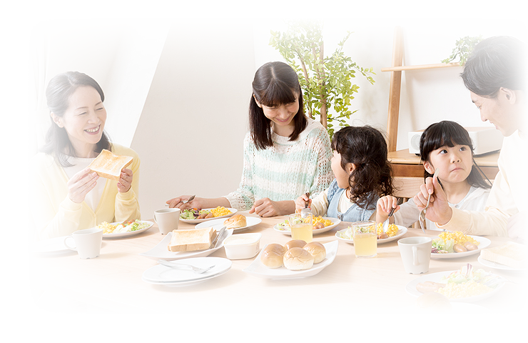卵のある食卓Image